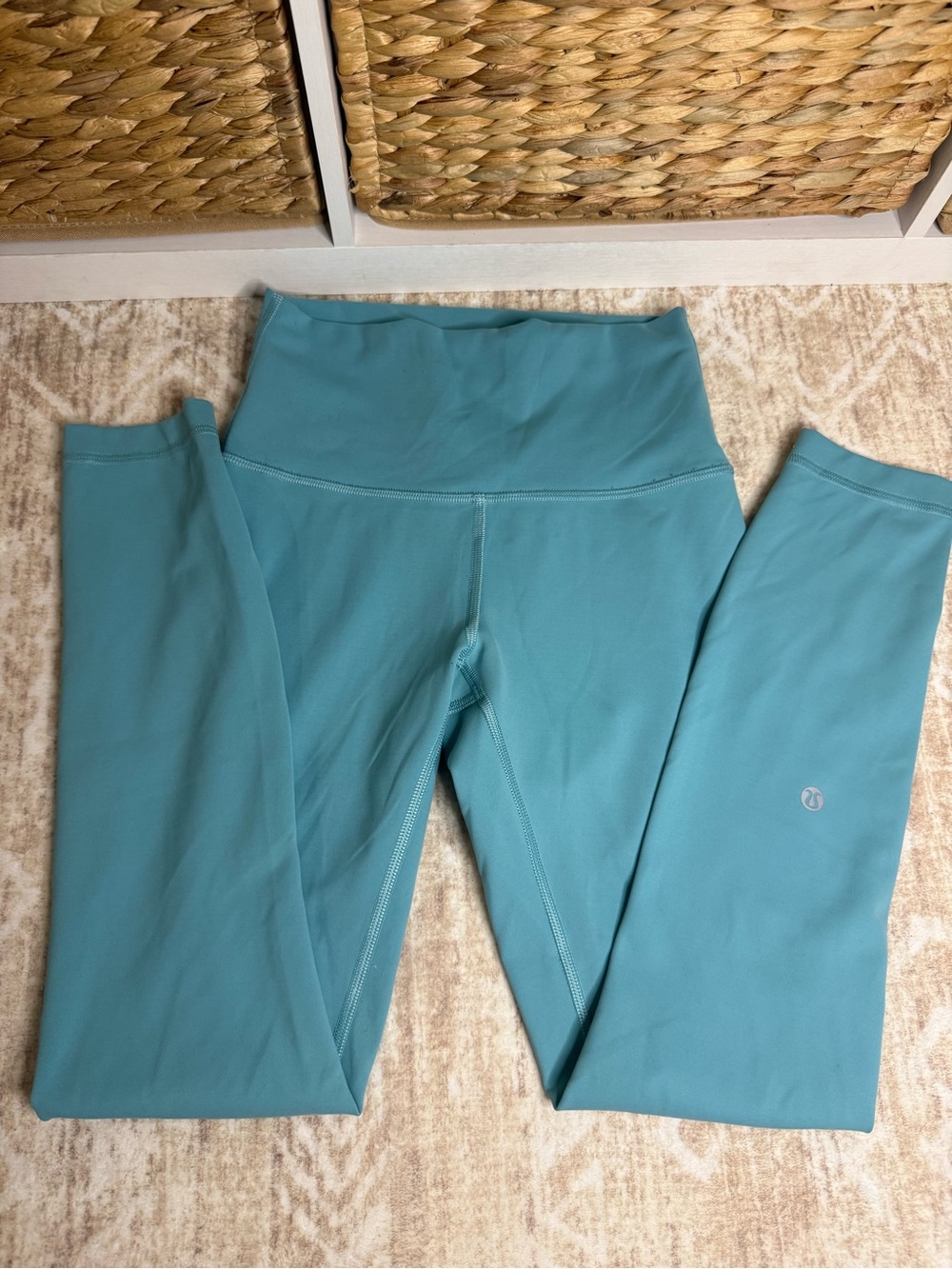 lululemon athletica Teal High-Waist Leggings
